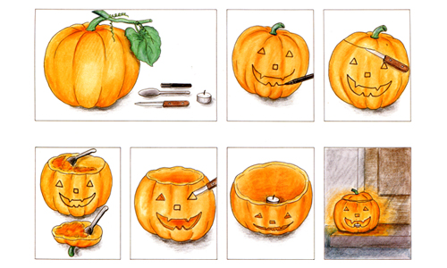 Illustration, Halloween